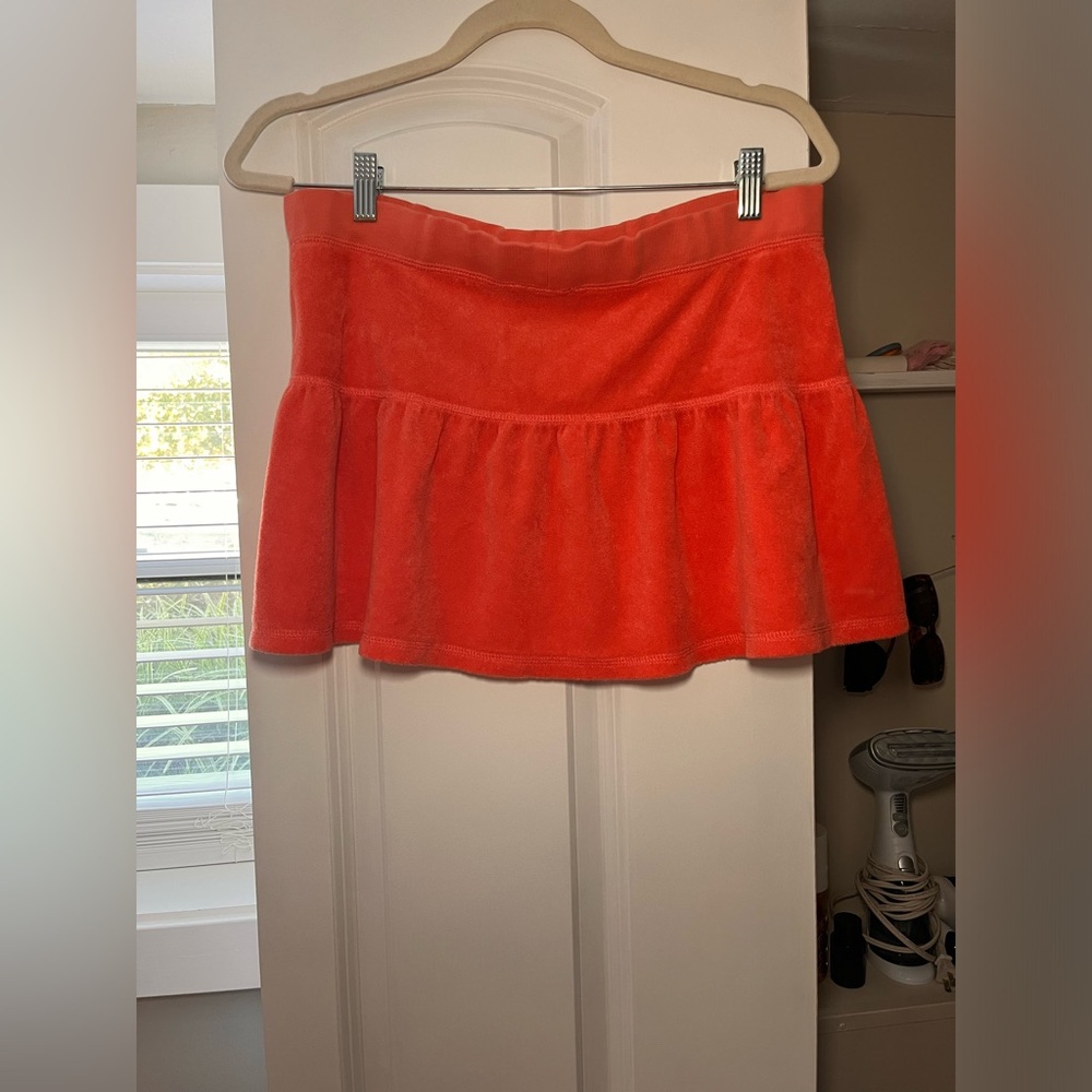 Juicy Couture Y2K Terry cloth mini skirt